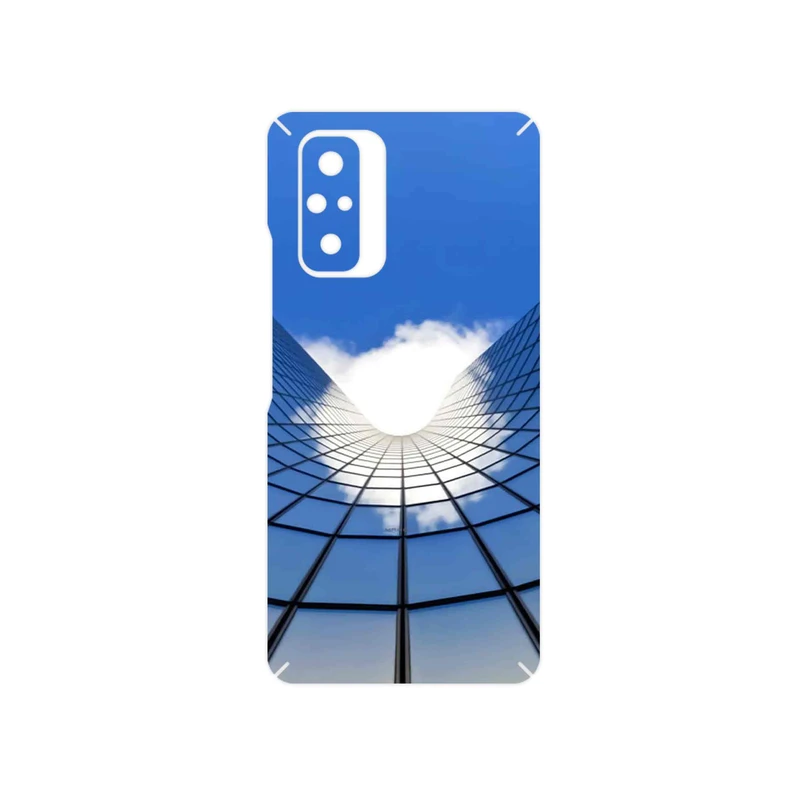 برچسب پوششی ماهوت مدل Glass skyscraper مناسب برای گوشی موبایل شیائومی Redmi Note 10 Pro Max