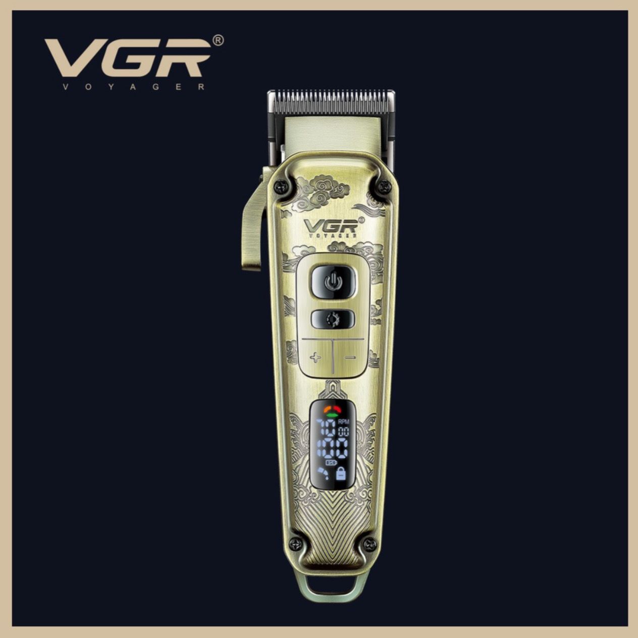 ماشین اصلاح موی سر و صورت وی جی ار مدل V-005 -  - 3