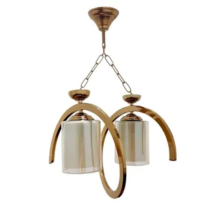 لوستر 2 شعله مدل فنری کد PRST014