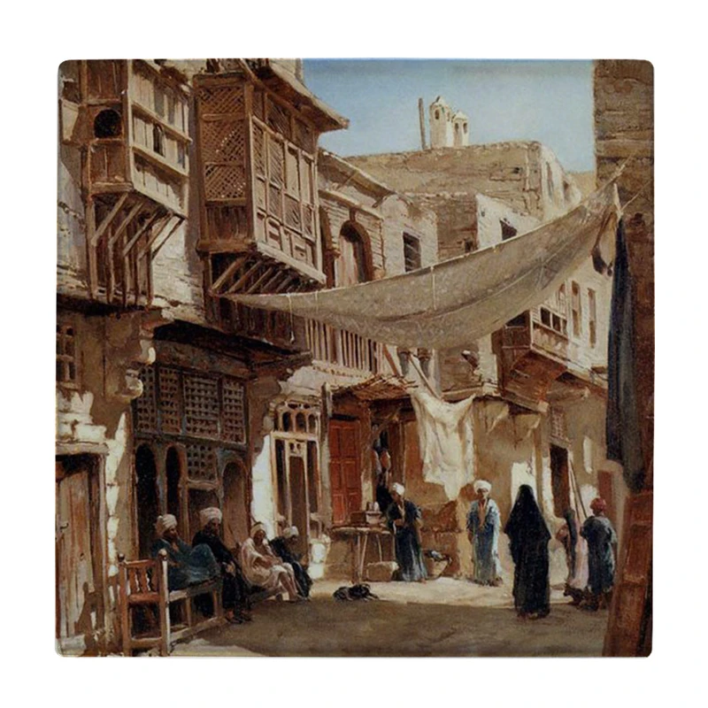 زیر لیوانی طرح بازار شام کد    3116316_281