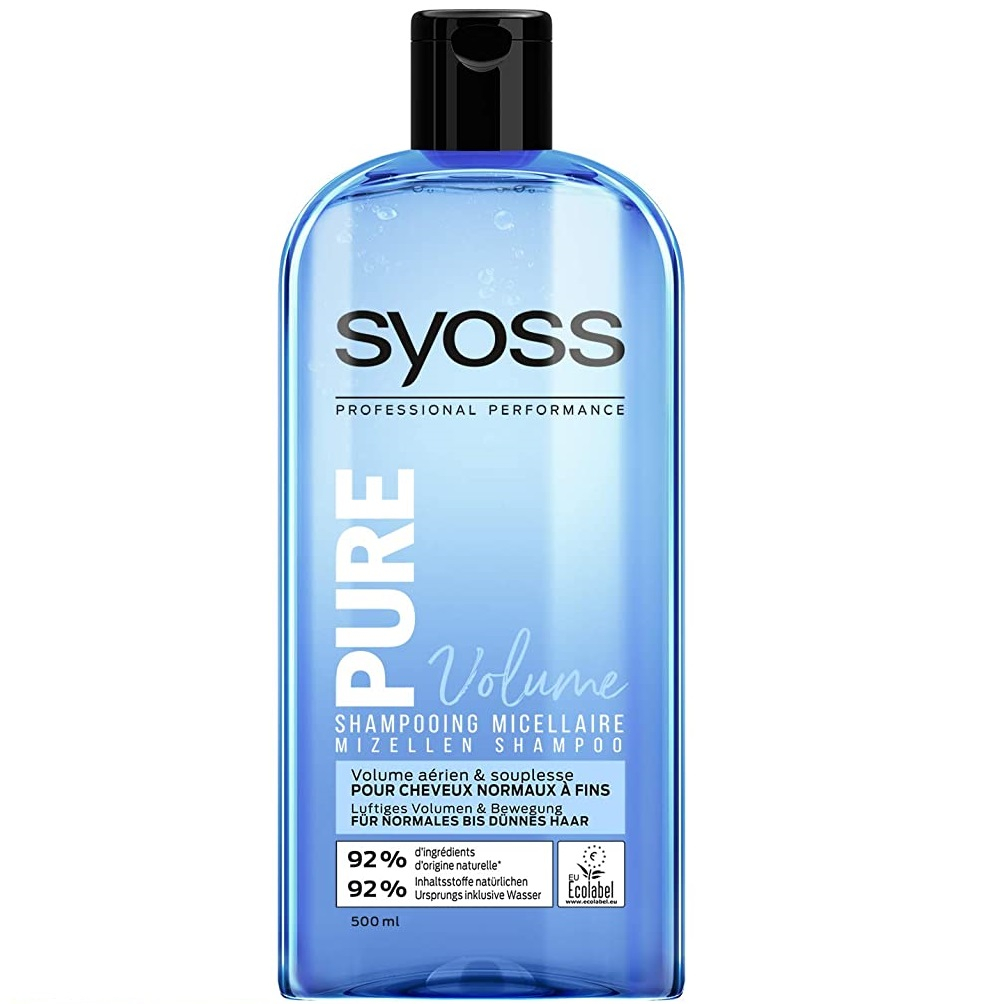 شامپو مو سایوس مدل Pure Volume حجم 500 میلی لیتر