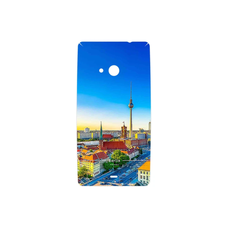 برچسب پوششی ماهوت مدل City of Berlin مناسب برای گوشی موبایل مایکروسافت Lumia 535