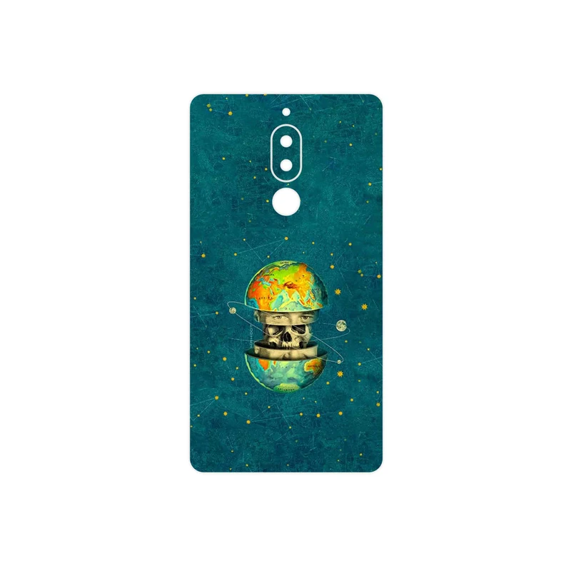 برچسب پوششی ماهوت مدل Collage of Earth Face مناسب برای گوشی موبایل هیوندای Seoul Mix