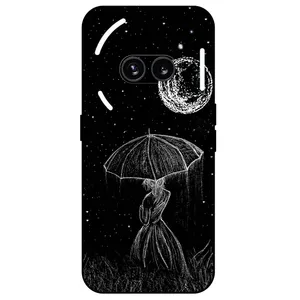 Megafone Girl and Moon 1369 Cover For Nothing Phone 2a