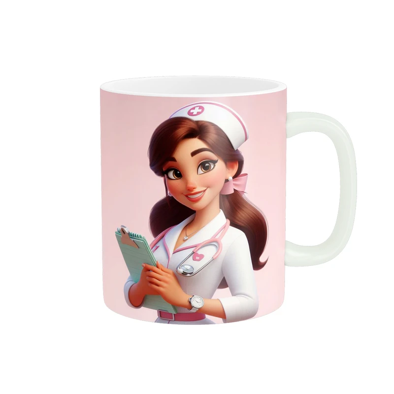 ماگ پادآفرین مدل روز پرستار مبارک کد p1697