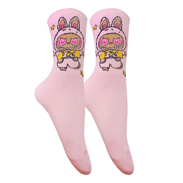 جوراب ساق بلند دخترانه تن پوش هنگامه مدل کش اسپرت لبوبو کد P22