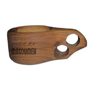 لیوان چوبی مدل معصومه