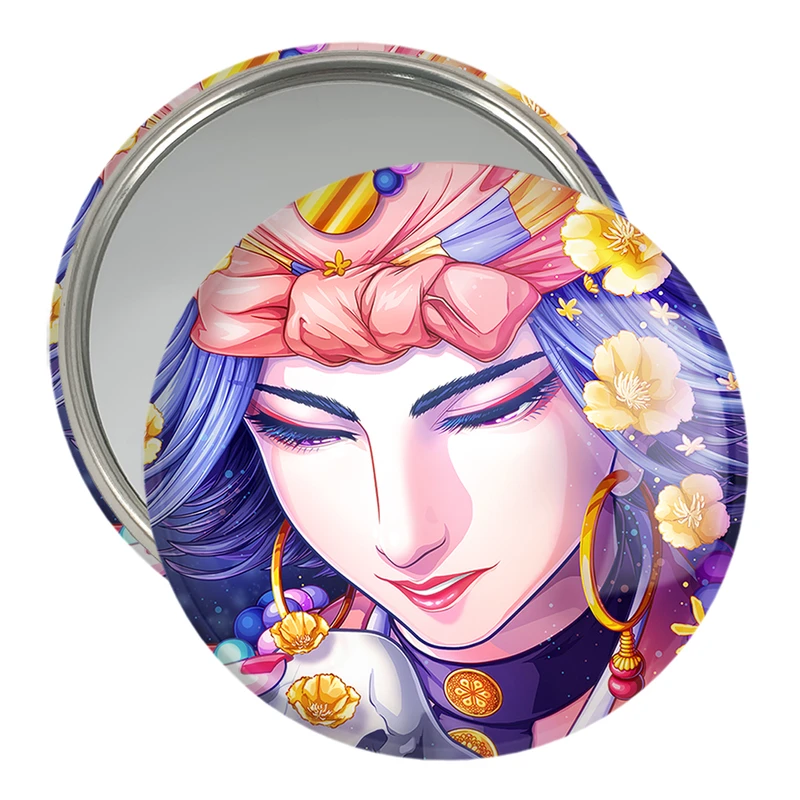 آینه جیبی خندالو مدل لنا کانو انیمه Golden Kamuy کد 23743