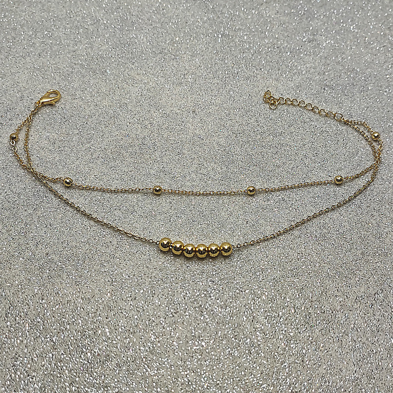 پابند زنانه طرح گوی کد RKH_1645 پابند زنانه طرح گوی کد RKH_1645