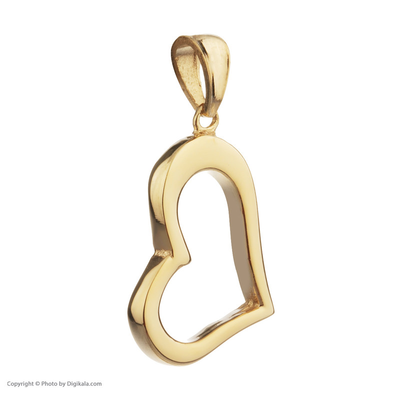 آویز گردنبند طلا 18 عیار زنانه مایا ماهک مدل MM1310 طرح قلب