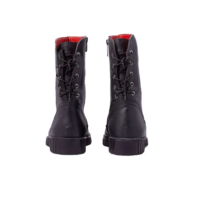 نیم بوت زنانه مدل 1002 رنگ مشکی