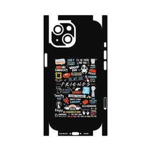 MAHOOT Friends 2-FullSkin Cover Sticker for Apple iPhone 15