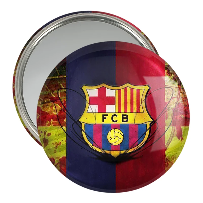 آینه جیبی خندالو مدل باشگاه بارسلونا کد 26266