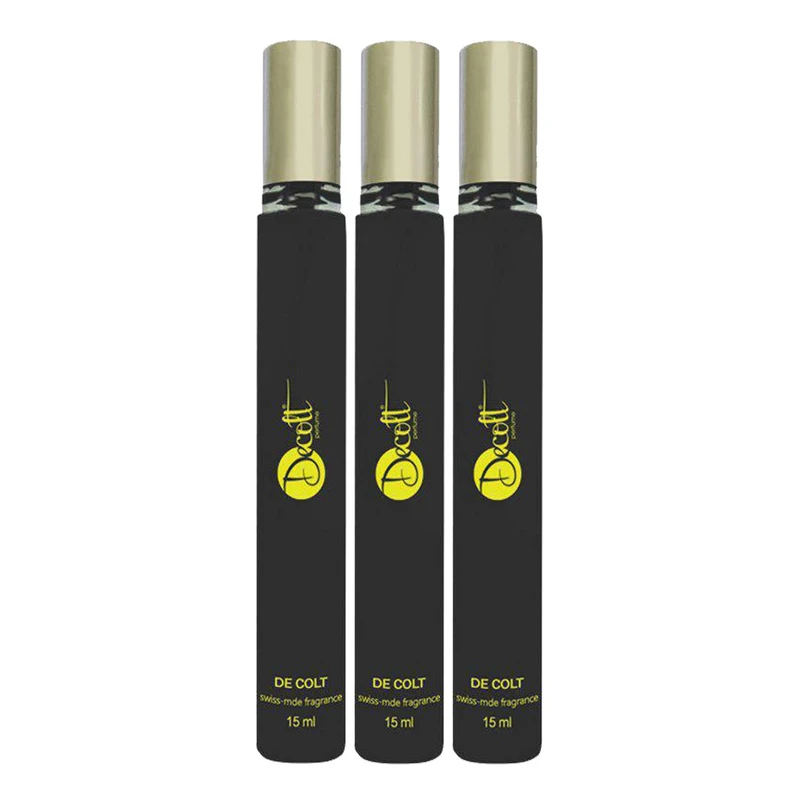 عطر جیبی زنانه دکلت مدل Jasmin Noire حجم 15 میلی لیتر بسته 3 عددی