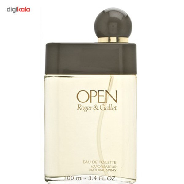 ادو تویلت مردانه راجر اند گلت مدل Open 100ml حجم 100 میلی لیتر