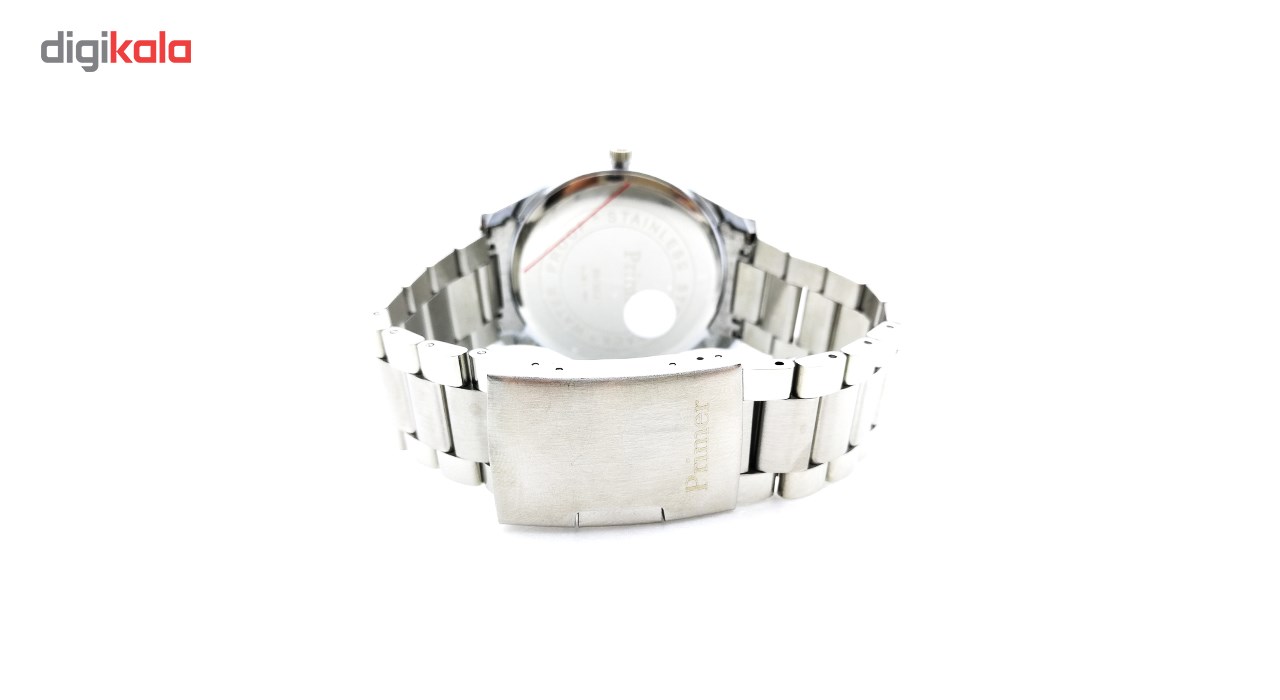 ساعت مچی عقربه ای مردانه پرایمر مدل PM-83425G-s-white