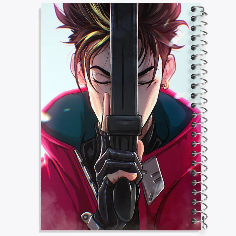 دفتر مشق 50 برگ خندالو طرح وش انیمه تریگان (Trigun) کد 36265