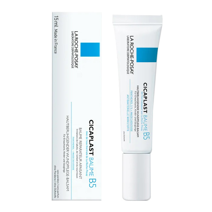 بالم ترمیم کننده لاروش پوزای مدل CICAPLAST BAUME B5 حجم 15 میلی لیتر