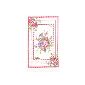 حوله آشپزخانه ملیح طرح Flower  