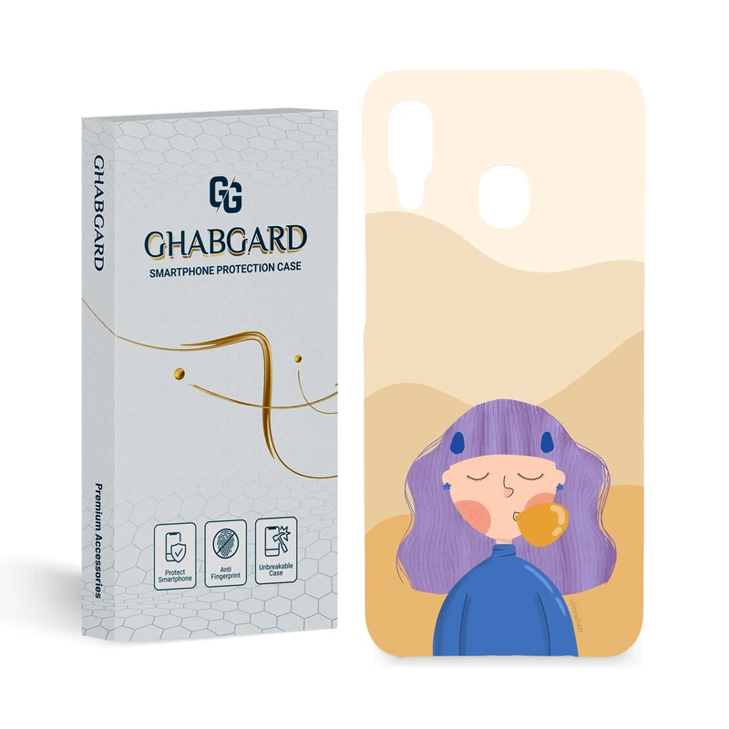 کاور قاب گارد مدل دخترانه مناسب برای گوشی موبایل سامسونگ Galaxy A20 \ A30