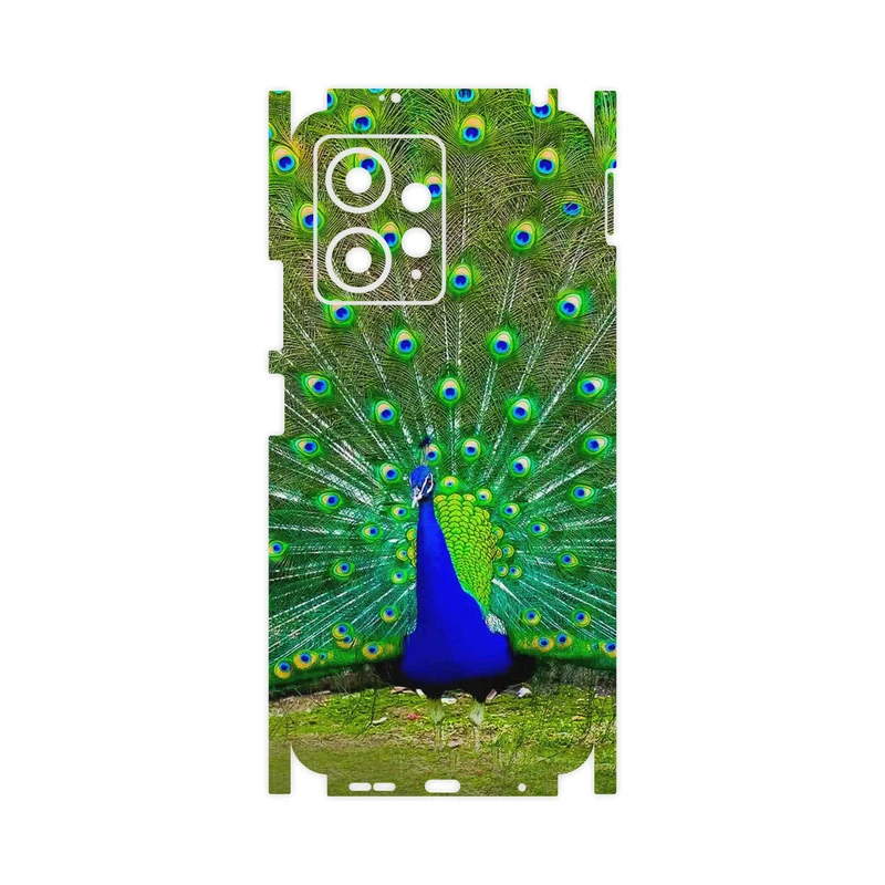 برچسب پوششی ماهوت مدل Peacock-FullSkin مناسب برای گوشی موبایل شیائومی Redmi Note 12 4G