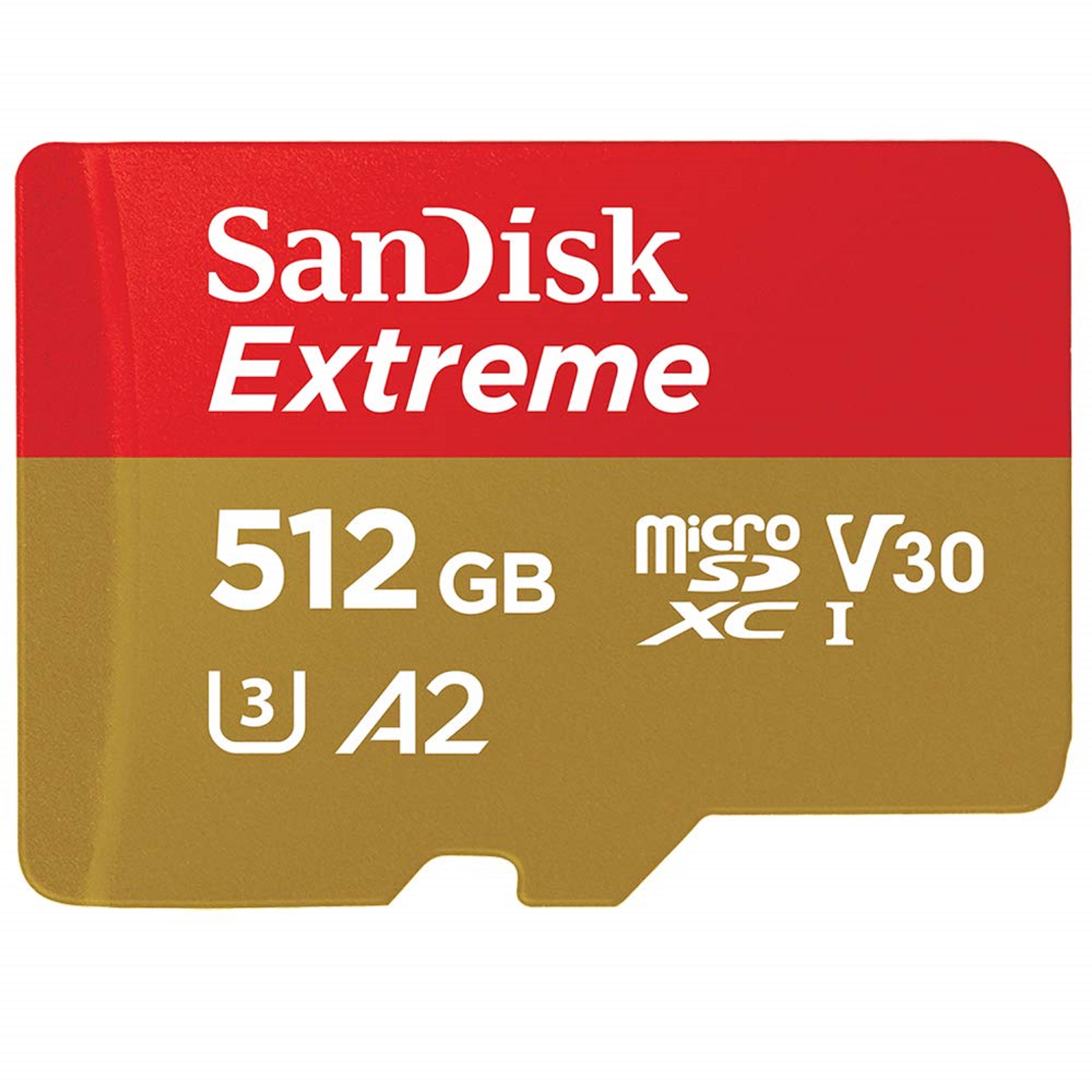 نکته خرید - قیمت روز کارت حافظه microSDXC سن دیسک مدل Extreme کلاس A2 استاندارد UHS-I U3 سرعت 190MBps ظرفیت 512 گیگابایت خرید