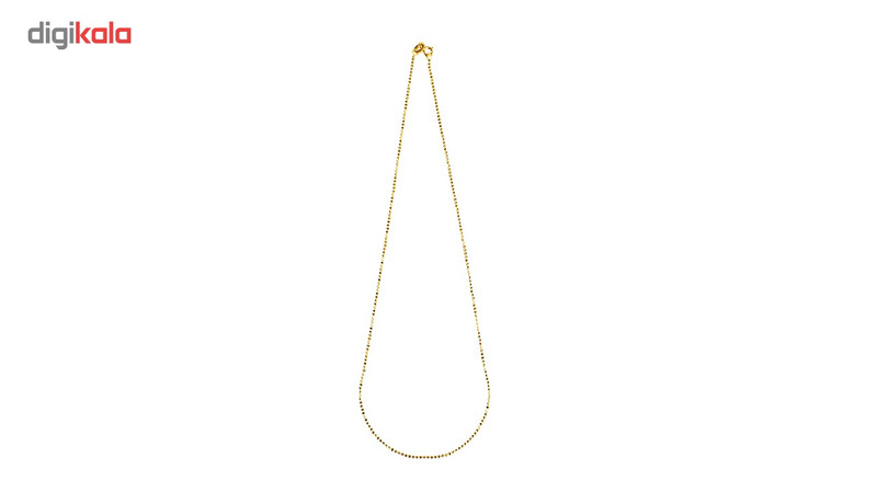 زنجیر طلا 18 عیار گالری طلاچی مدل ساچمه ای
