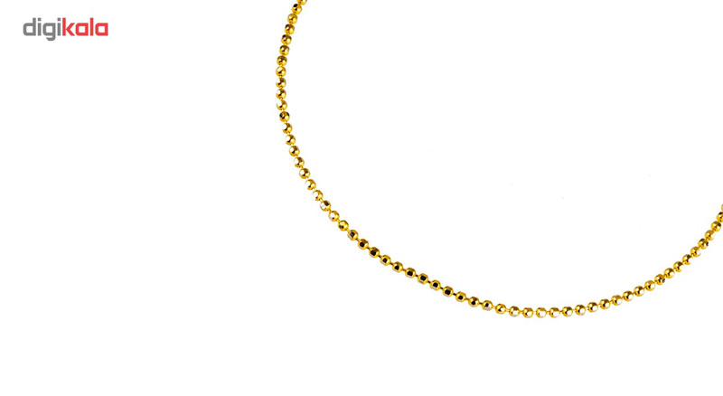 زنجیر طلا 18 عیار گالری طلاچی مدل ساچمه ای