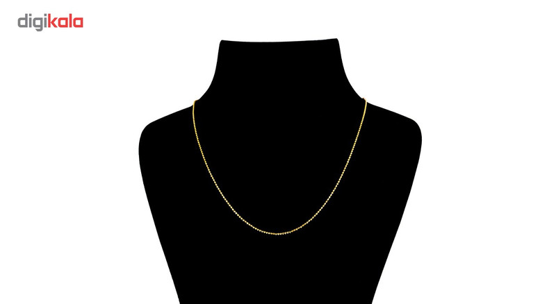 زنجیر طلا 18 عیار گالری طلاچی مدل ساچمه ای