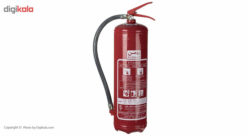 کپسول آتش نشانی بهمن 6 کیلوگرمی