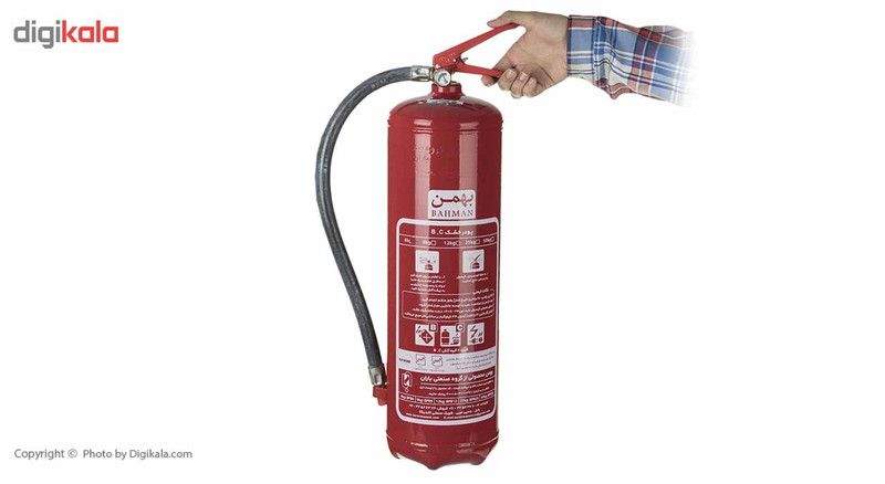 کپسول آتش نشانی بهمن 6 کیلوگرمی