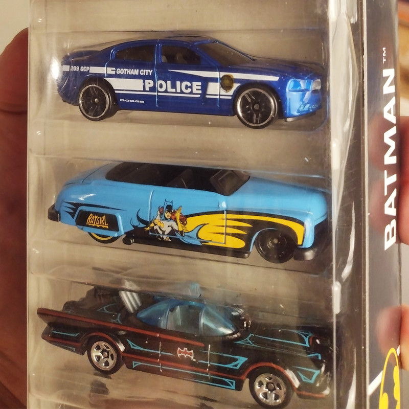 ماشین بازی هات ویلز مدل ماشین های بتمن مجموعه 5 عددی