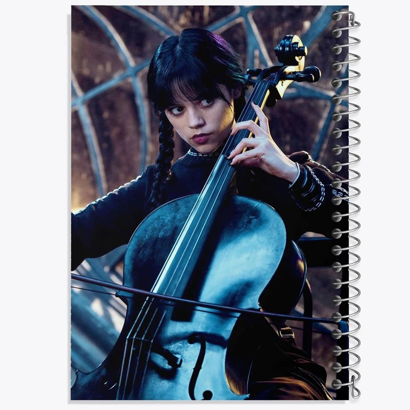 دفتر مشق 50 برگ خندالو مدل ونزدی Wednesday کد 22052