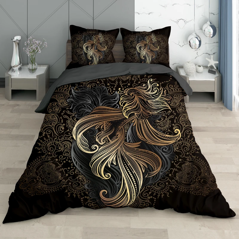 سرویس روتختی مدل فونیکس دو نفره 6 تکه