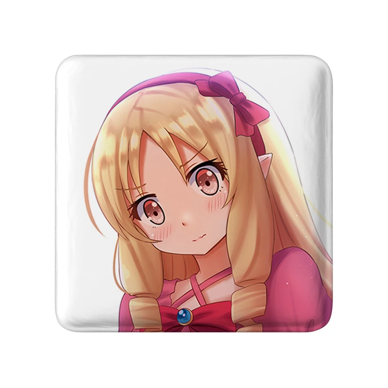 مگنت خندالو طرح یامادا الف انیمه ارومانگا سنسی Eromanga Sensei  مدل مربعی کد 22642