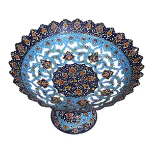 میوه خوری میناکاری مدل مشبک کد 9359