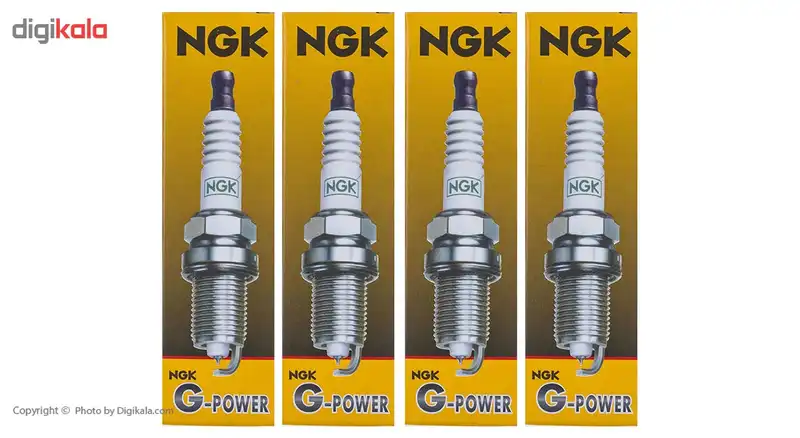 شمع پایه کوتاه ان جی کی مدل جی پاور 90 بسته 4 عددی