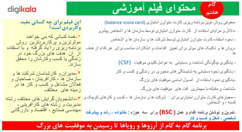 فیلم آموزشی برنامه ریزی با کارت متوازن امتیازی BSC-سریال موفقیت های بزرگ به کارگردانی دکتر علی مهری فیلم آموزشی برنامه ریزی با کارت متوازن امتیازی BSC-سریال موفقیت های بزرگ به کارگردانی دکتر علی مهری