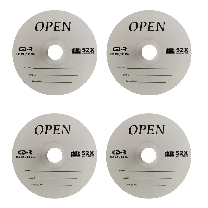 سی دی خام اوپن کد 007 بسته 4 عددی