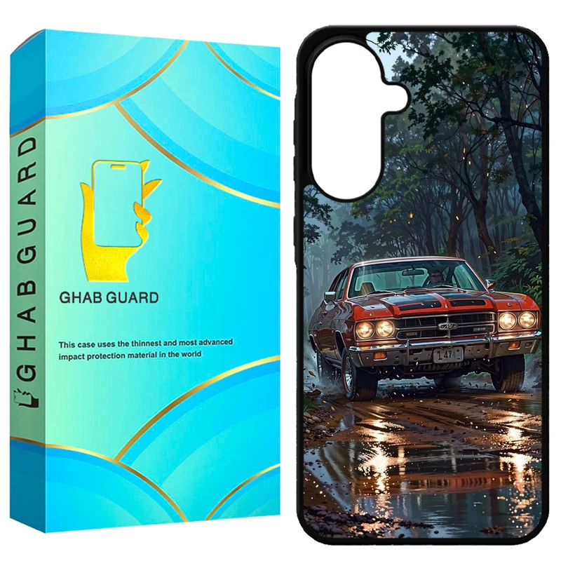 کاور قاب گارد طرح ماشین مدل GA56 مناسب برای گوشی موبایل سامسونگ Galaxy A56