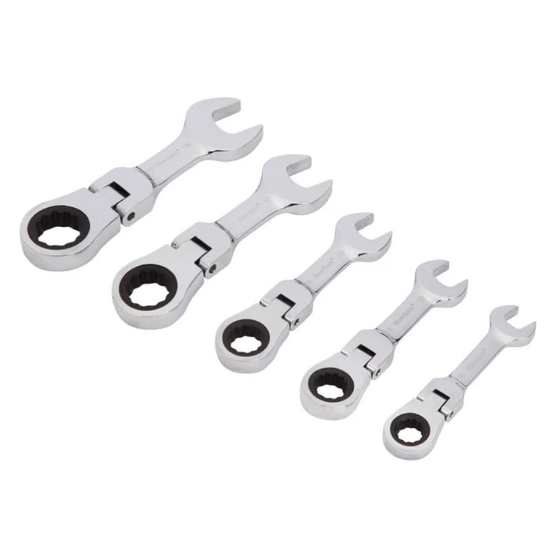  آچار جغجغه ای تاشو هامبورگ مدل 9425 مجموعه 5 عددی