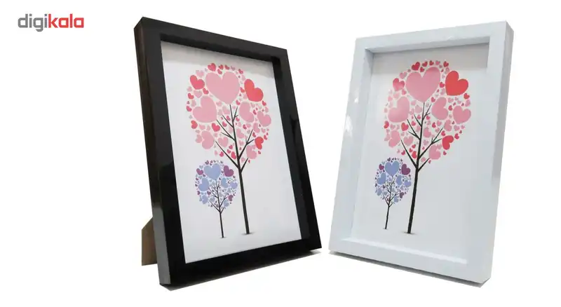 قاب عکس گالری هنری فاخته مدل باکس kk2 سایز 10×15 سانتی متر