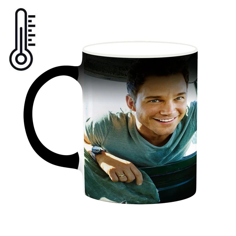 ماگ حرارتی کاکتی طرح Chris Pratt مدل mgh25620