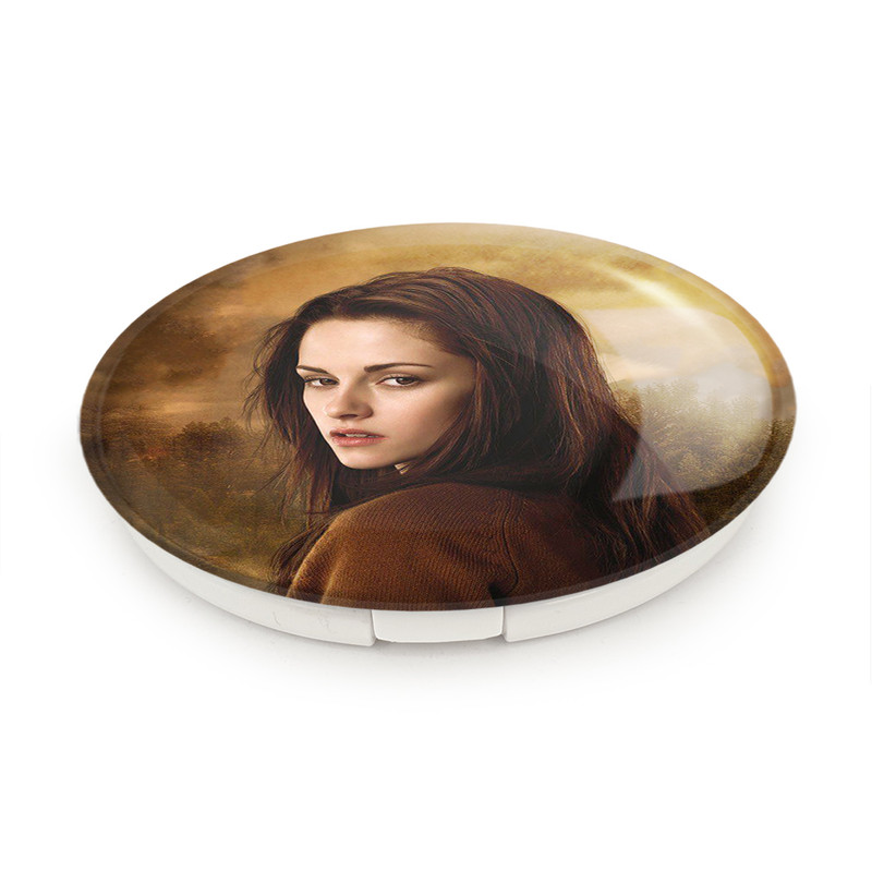 آینه جیبی خندالو طرح بلا سوان گرگ و میش Twilight مدل تاشو کد 10856