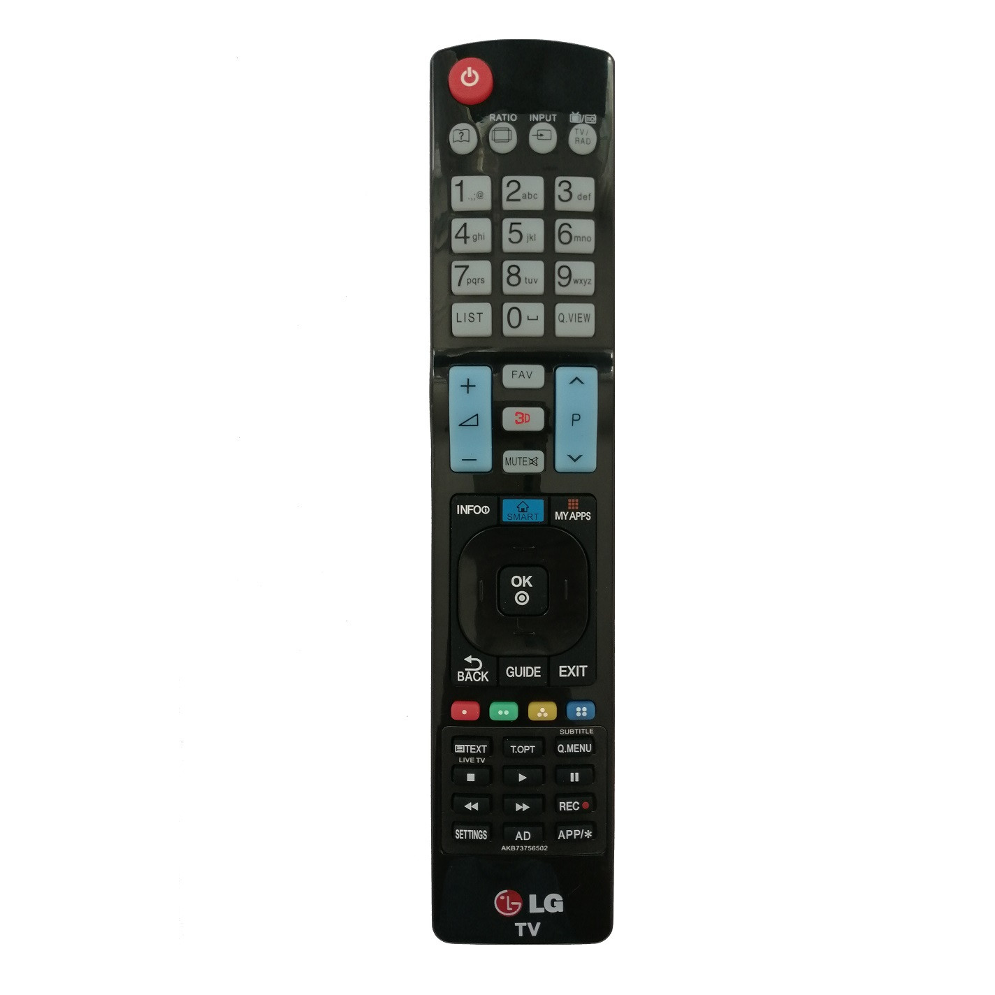 ریموت کنترل تلویزیون مدل AKB73756502 ریموت کنترل تلویزیون مدل AKB73756502