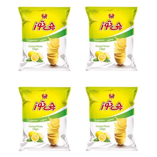 چیپس لیمویی چی توز - 30 گرم بسته 4 عددی