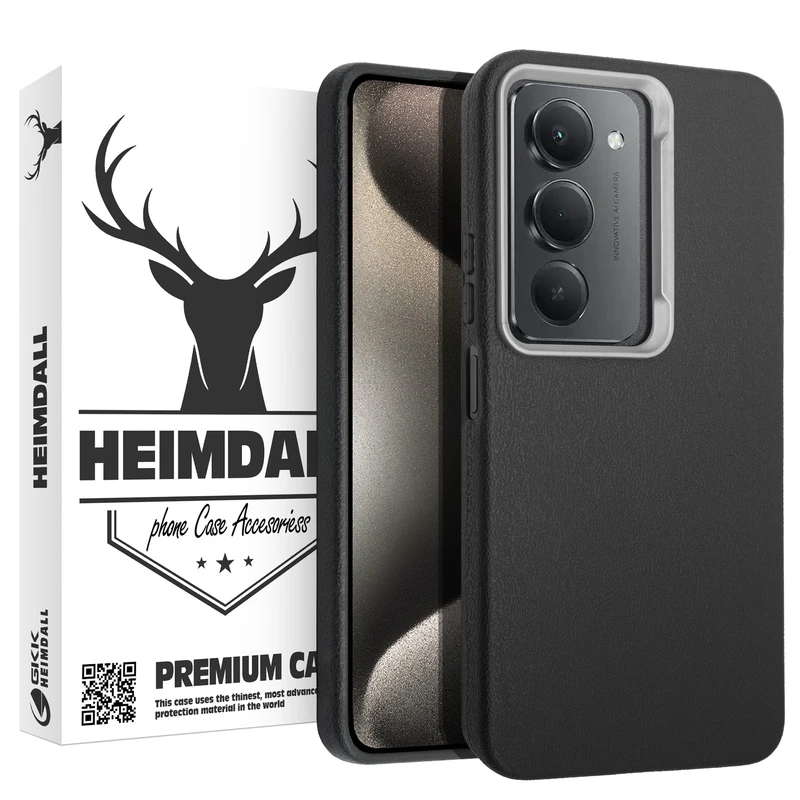 کاور جی کی کی مدل Leather مناسب برای گوشی موبایل شیائومی Redmi 15 4G 