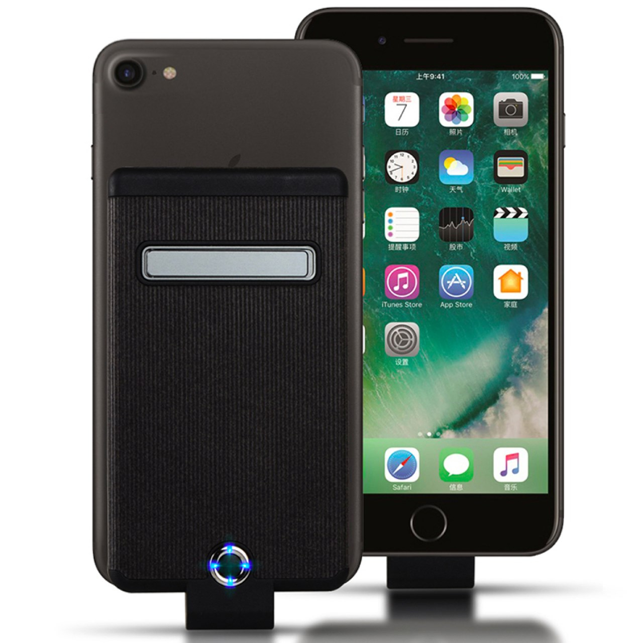 شارژر همراه ویکآپ ورلد مدل Back Clip Power ظرفیت 5000 میلی آمپر ساعت مناسب برای iphone 7