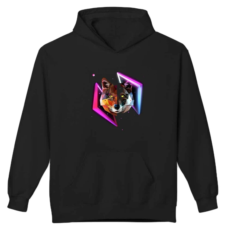 هودی مردانه پاد آفرین مدل اسپرت طرح گرگ خفن کد 320