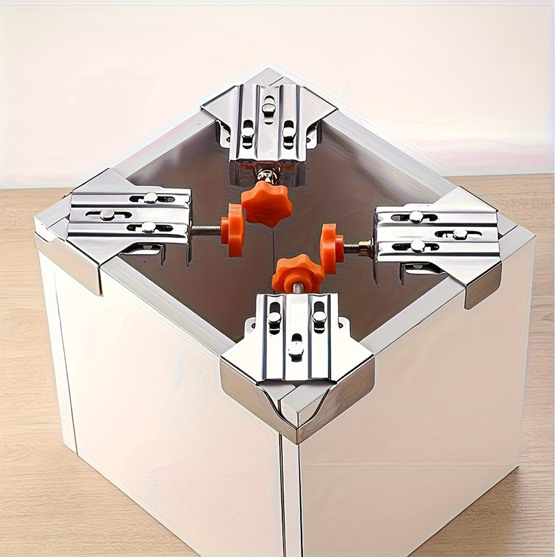 گیره گونیا گونیوکنج فلزی مدل M4 بسته 4 عددی